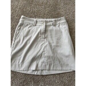 Nike Golf Tour Performance Skort Women’s Size 2 | Beige Activewear Skirt Dri-Fit